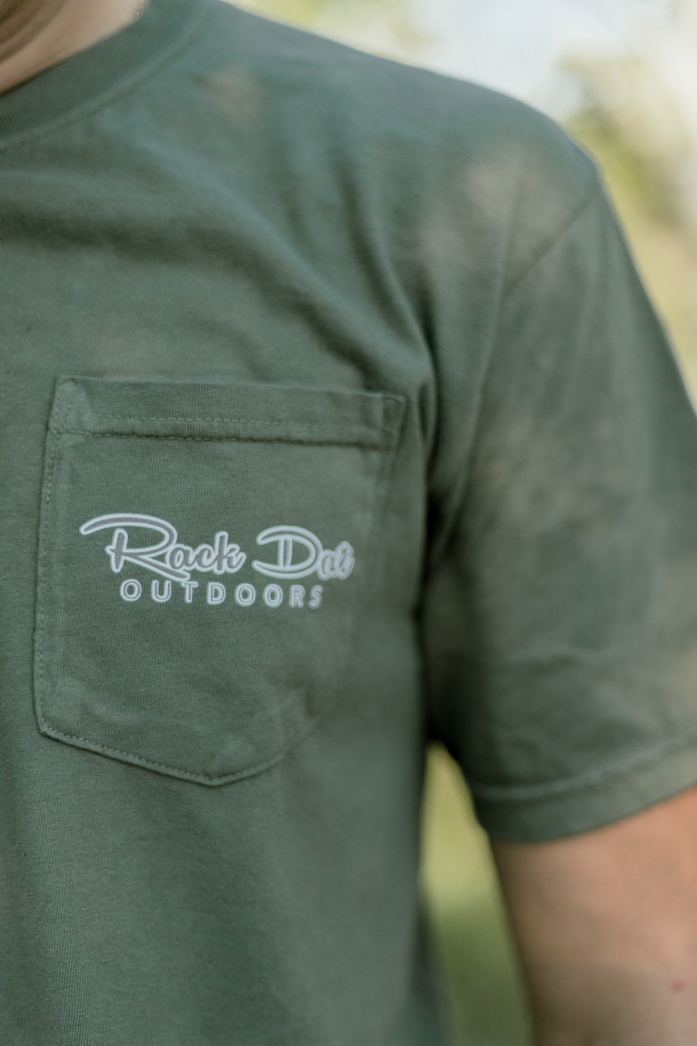 Rack Dat Outdoors | Sage Pocket Tee