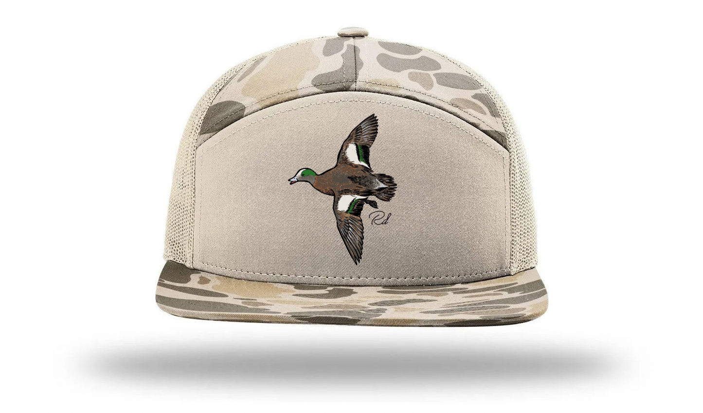 Wigeon Duck Seven Panel Hat        PRE-ORDER