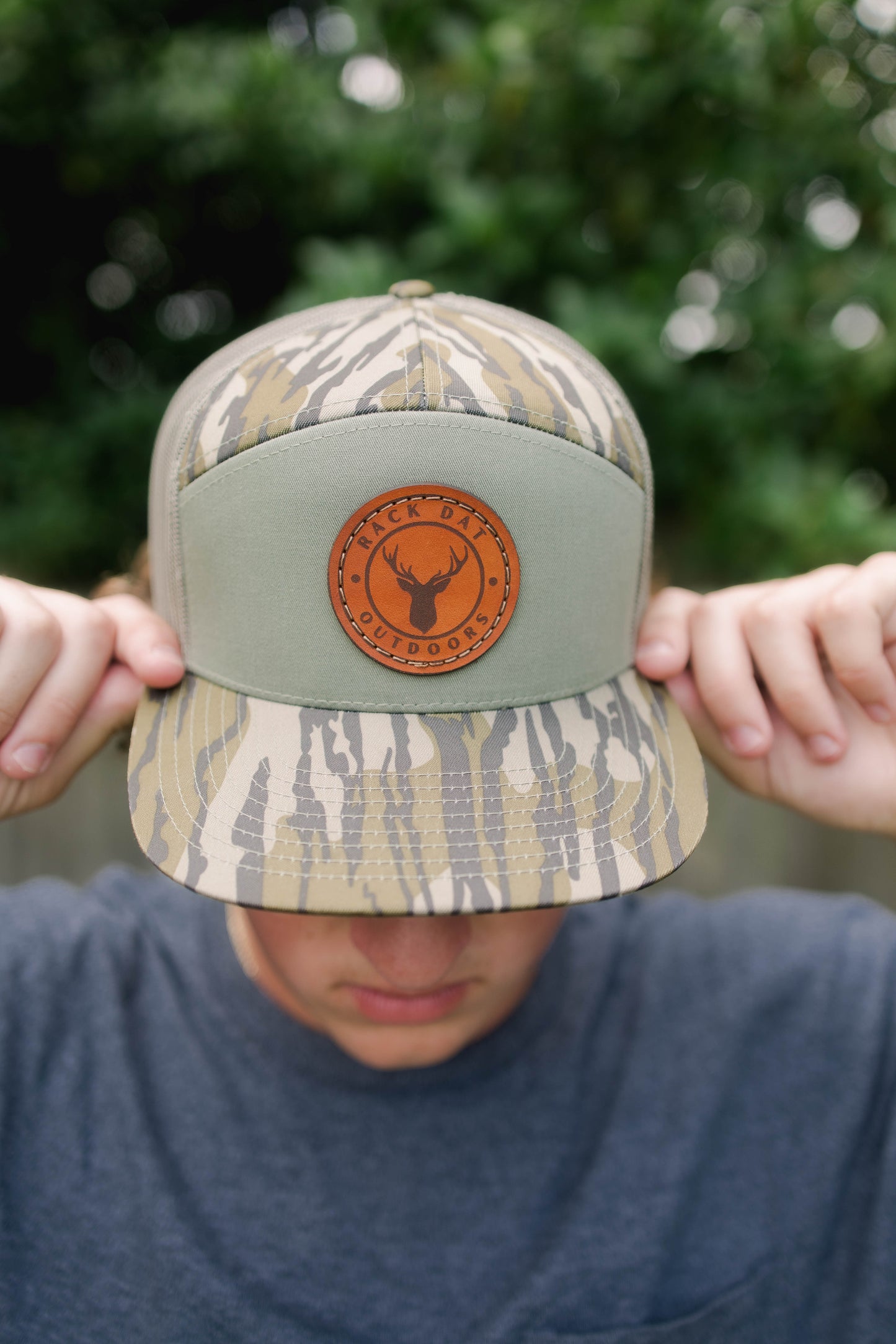 Slick Seven Green and Bottomland - Leather