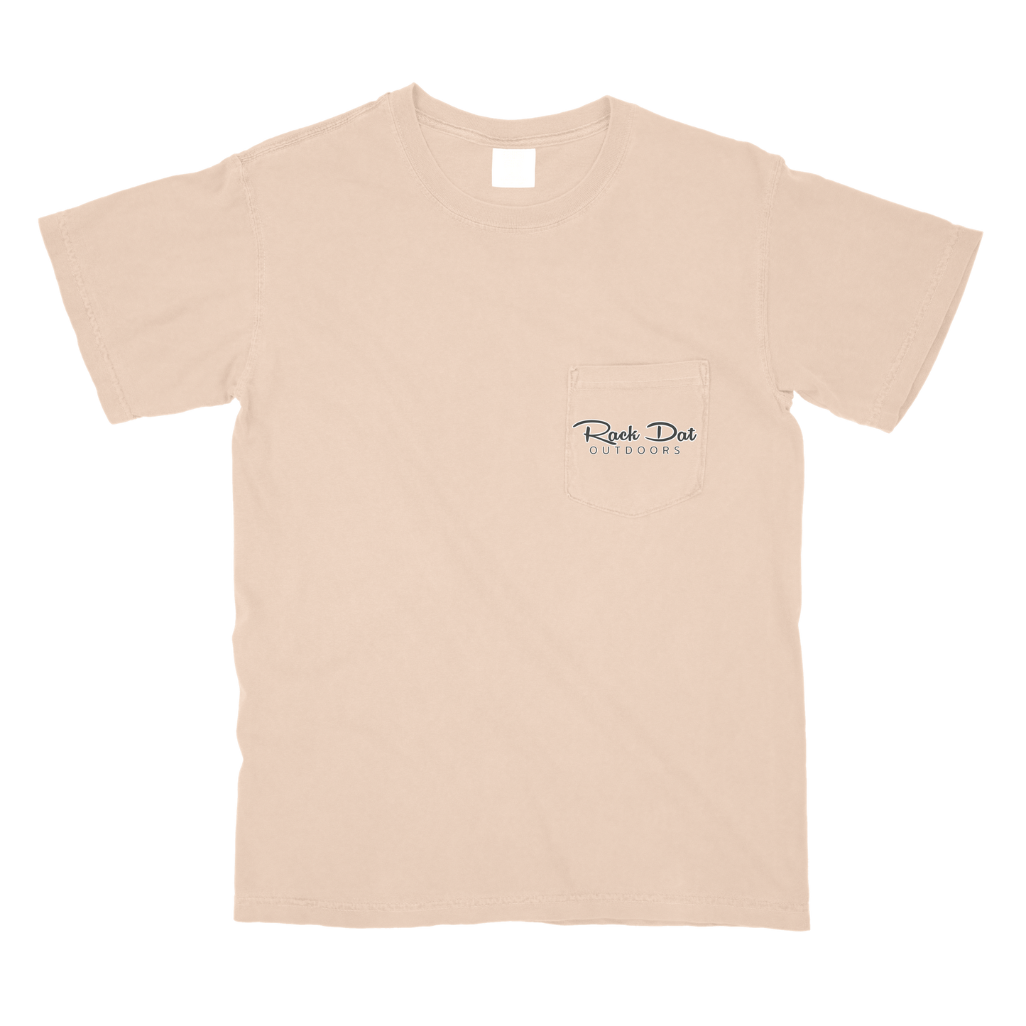 Rack Dat Outdoors | Ivory Pocket Tee